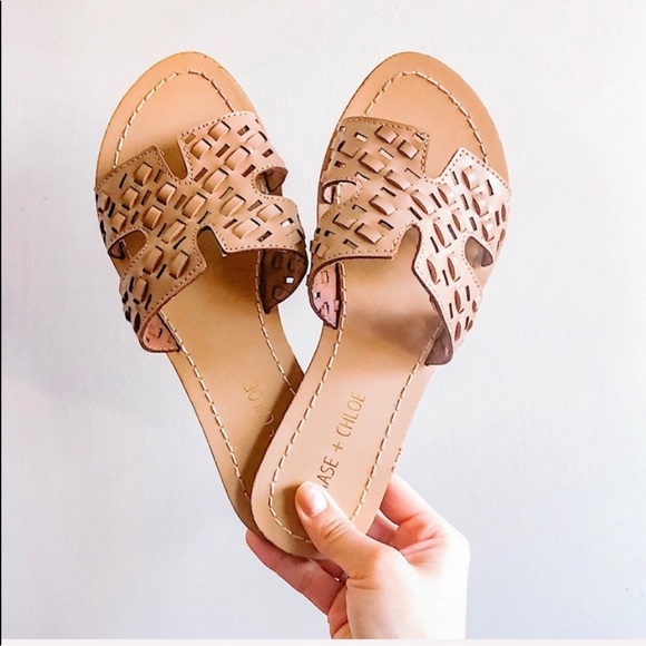 Chase + Chloe Shoes - Nude Sandal